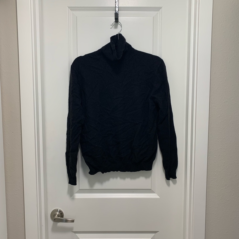 Black Turtleneck Sweater